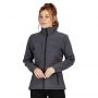 WOMEN'S OCTAGON II PRINTABLE 3 LAYER MEMBRANE SOFTSHELL, Seal Grey/Black