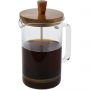 Ivorie 600 ml coffee press, Transparent, Wood