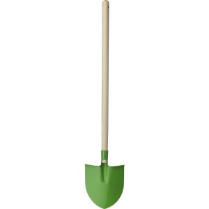 Wooden garden shovel Marigold, light green (Gartenarbeit)
