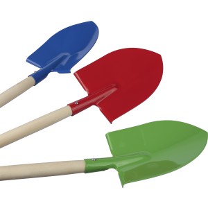Wooden garden shovel Marigold, light green (Gartenarbeit)