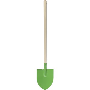 Wooden garden shovel Marigold, light green (Gartenarbeit)