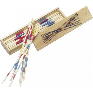 Wooden Mikado game Cas, brown (Games)