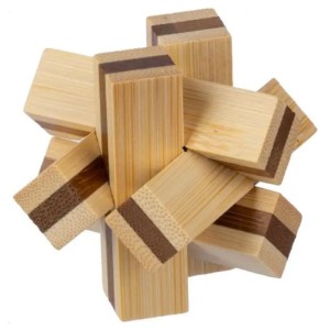 Wooden patiencegame Inge, brown (Games)