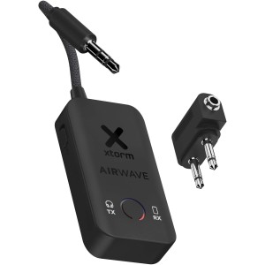 Xtorm XAWBT01 AirWave wireless audio adapter, Solid black <font size=1>[ENG]</font>