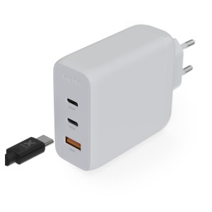 Xtorm XEC100 GaN2 Ultra 100W wall charger, White (Eletronics cables, adapters)