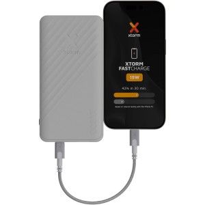 Xtorm XG210 Go2 15W 10.000 mAh fast charge power bank, White (Powerbanks)