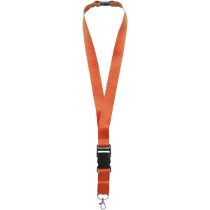 Yogi Lanyard mit abnehmbarer Schnalle, orange