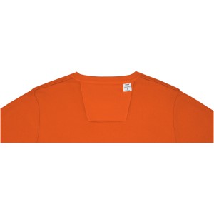 Zenon men's crewneck sweater, Orange (Pullovers)