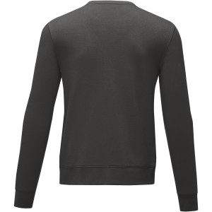 Zenon men's crewneck sweater, Storm grey (Pullovers)