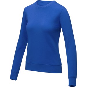 Zenon women's crewneck sweater, Blue (Pullovers)