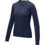 Zenon women's crewneck sweater, Navy