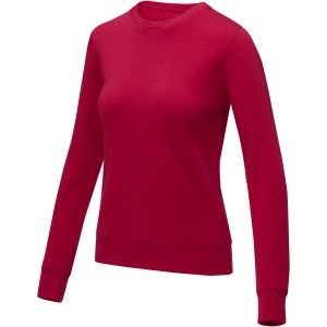 Zenon women's crewneck sweater, Red (Pullovers)