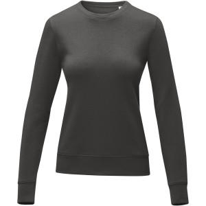 Zenon women's crewneck sweater, Storm grey (Pullovers)