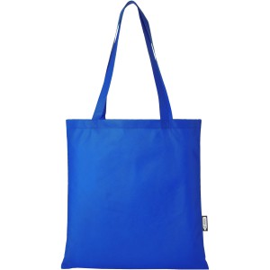 Zeus GRS recycled non-woven convention tote bag 6L, Royal bl (Laptop & Conference bags)