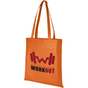 Zeus non-woven convention tote bag, Orange (Shopping bags)