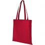 Zeus non-woven convention tote bag, Red