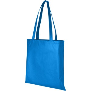 Zeus non woven convention tote, Process Blue (Shoulder bags)