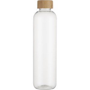 Ziggs 1000 ml recycled plastic water bottle, Transparent cle (Water bottles)