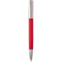 Ziguur recycled aluminium ballpoint pen (black ink), Red