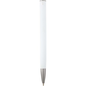 Ziguur recycled aluminium ballpoint pen (black ink), White (Metallic pen)