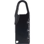 Zinc alloy numeric padlock April, black (1171289-01)